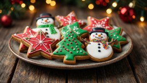 Assorted Christmas Cookie Platter