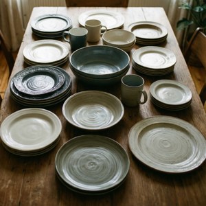 Assorted Crockery Spread