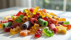 Assorted Fruit Snack Pile