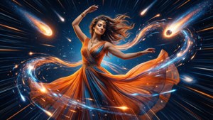 Asteria's Comet Dance
