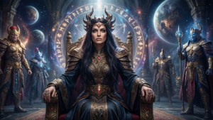 Asteria’s Cosmic Throne
