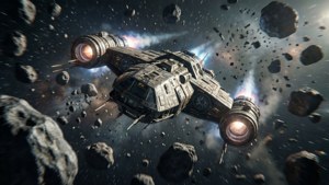 Asteroid Field Dash
