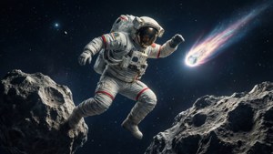 Asteroid Jump Comet