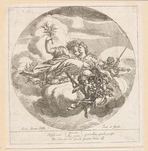 Astraea (Gerechtigheid) en Pax (Vrede)