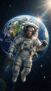 Astronaut Earth View