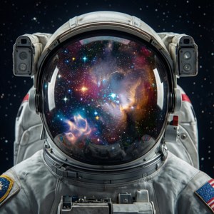 Astronaut Galaxy Helmet