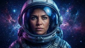 Astronaut in the Nebula