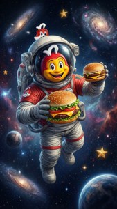Astronaut Jollibee
