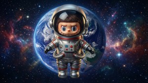 Astronaut Monchhichi