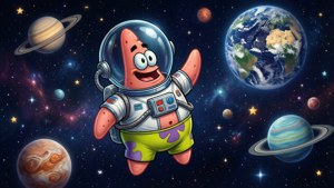 Astronaut Patrick Star