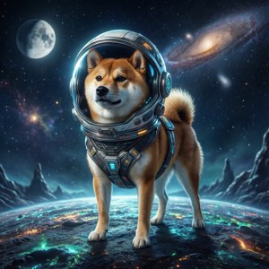 Astronaut Shiba Explorer