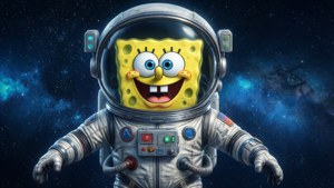 Astronaut SpongeBob