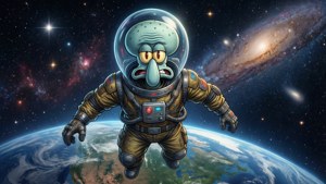 Astronaut Squidward
