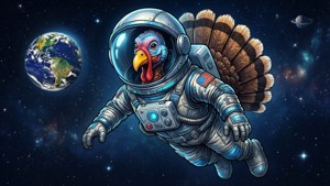 Astronaut Turkey