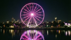 Astroworld Ferris Wheel Glow