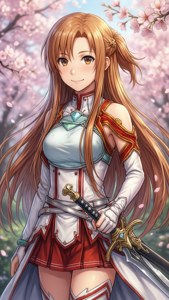 Asuna in Spring