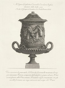 Asvaas met stierenkoppen
