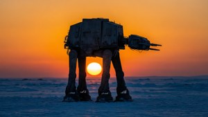 AT-AT Sunset