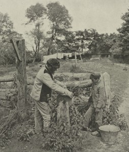 At the Grindstone--A Suffolk Farmyard
