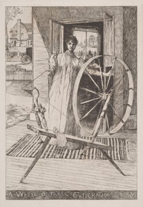 At the Spinning Wheel