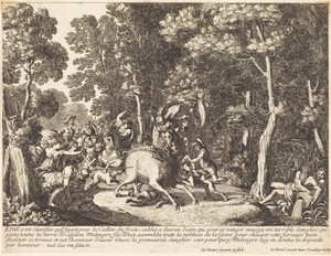 Atlanta and Meleager Hunting the Boar of Calydon