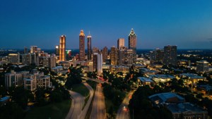 Atlanta Skyline at Dusk