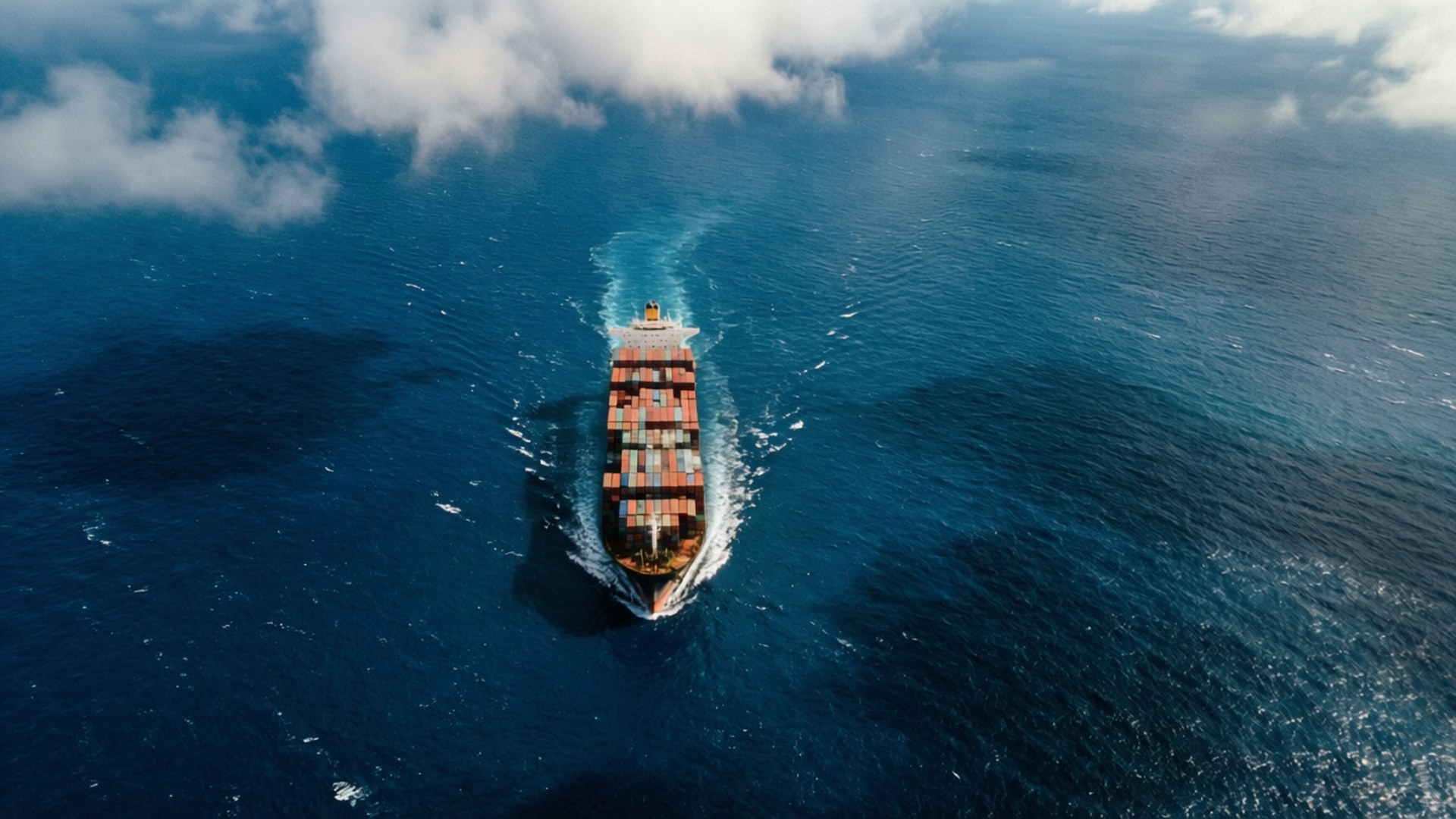 Atlantic Cargo Voyage by Wallpapers.art Studio