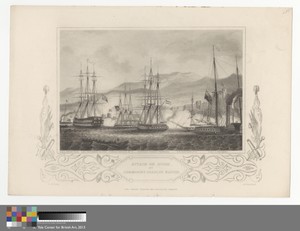 Attack on Sidon by Commodore Charles Napier