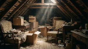 Attic Boxes and Dust