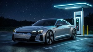 Audi E-tron Charging Night