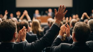 Audience Roars Debate