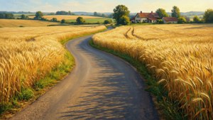 August Country Road