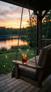 August Evening Porch
