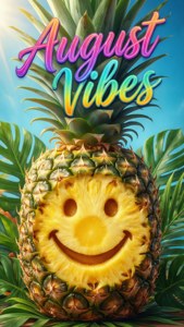 August Pineapple Vibes