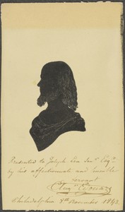 Auguste Edouart Self-Portrait