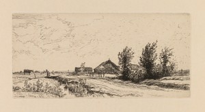 Auguste Lepère: Le petit gardeur de vaches