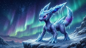 Aurora Borealis Glaceon