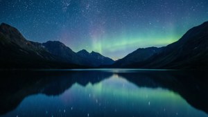 Aurora Mountain Lake