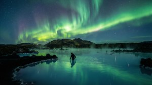 Aurora Over Lagoon