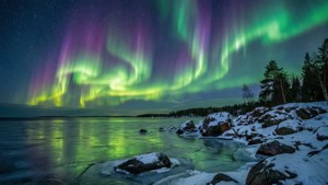 Aurora Over Luleå Coast
