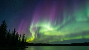 Aurora Over Ramsey Lake