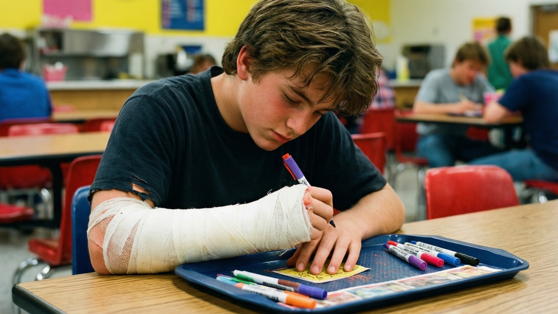 Autograph on the Cast by Wallpapers.art Studio