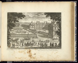 Autre Veuë de la Cour des Fontaines et de la Gallerie d’Ulisse à Fontaine-bleau
