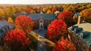 Autumn Aerial Campus