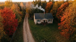 Autumn Aerial Home
