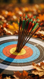 Autumn Arrow Cluster