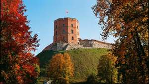 Autumn at Gediminas Tower