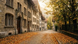 Autumn Avenue Walk