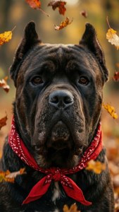 Autumn Bandana Close-Up