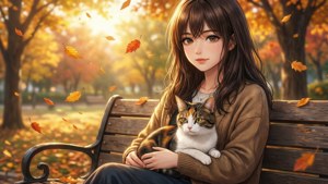 Autumn Bench